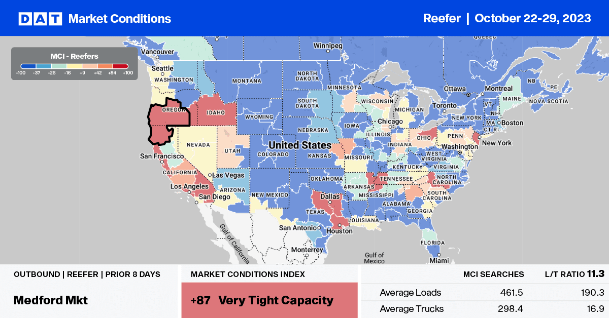 Reefer Report: Minnesota, land of a thousand reefer loads th...