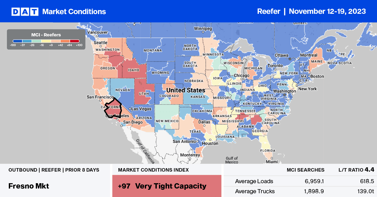 Dry van market update: Truckload demand continues to move along a t...