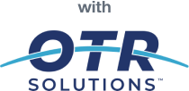 OTR Solutions logo in color for white or light backgrounds